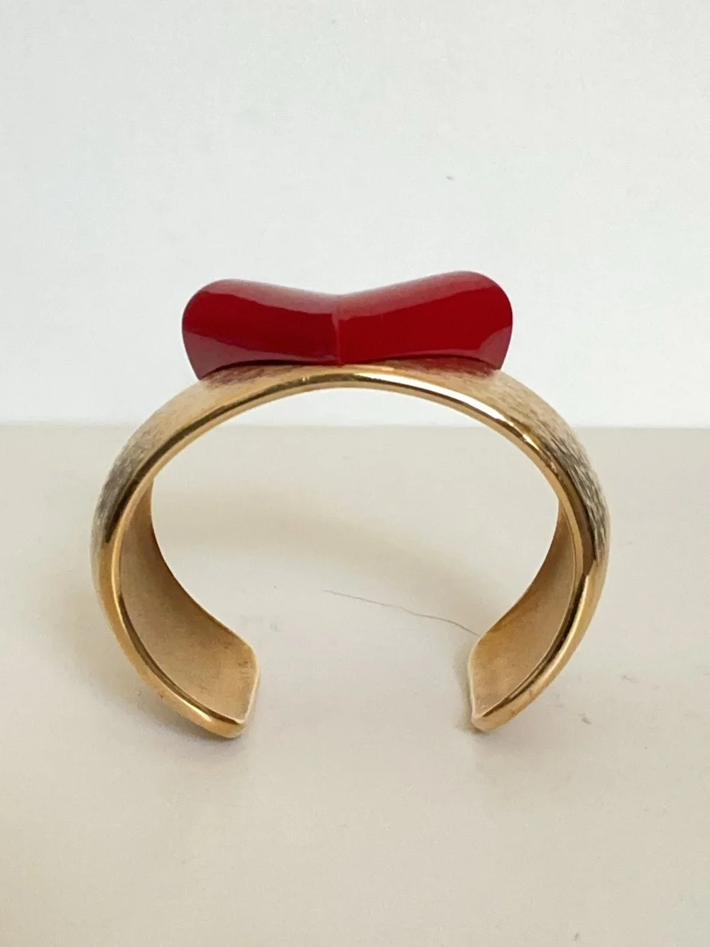 Louis Vuitton Essential V Colorama Cuff Bracelet Gold Tone Interchangeable Vs